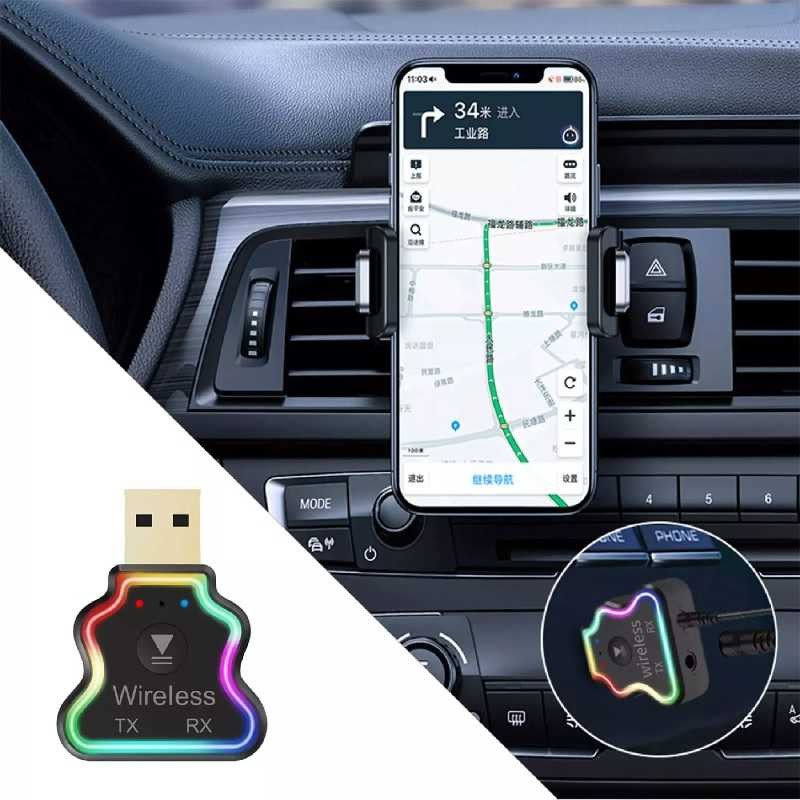 AudioHub – USB Bluetooth Transmitter & Receiver Combo