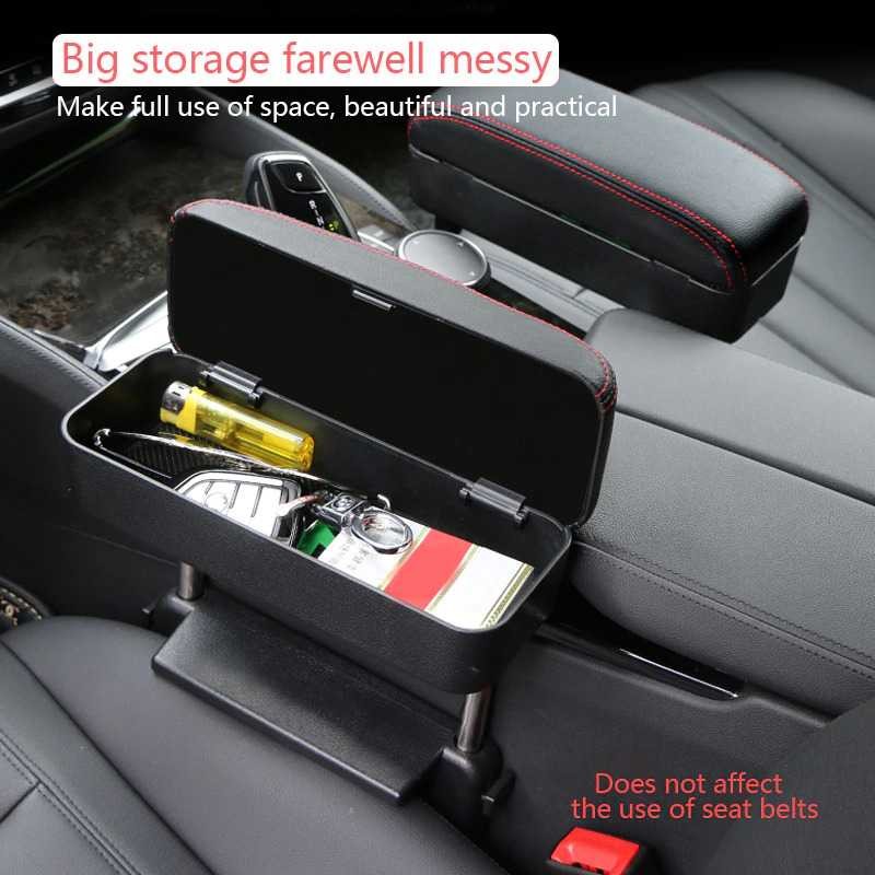 Armrest Cellular Organizer Rack – Rak Organizer Mobil Sandaran Tangan DE RAN FU