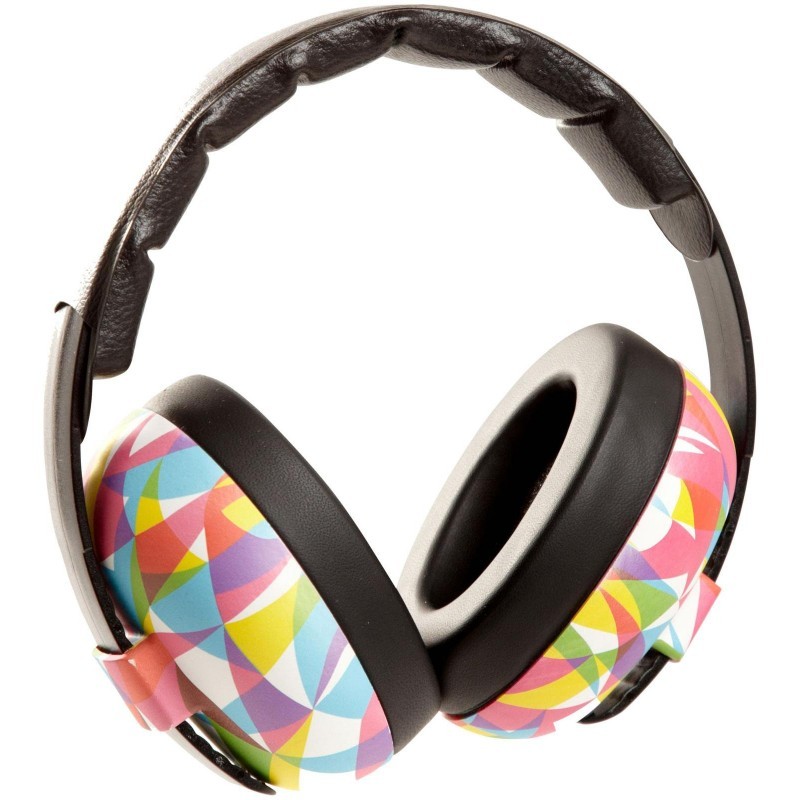 Banz Mini Baby Earmuff Pelindung Penutup Telinga Anak - Geo Print Baby