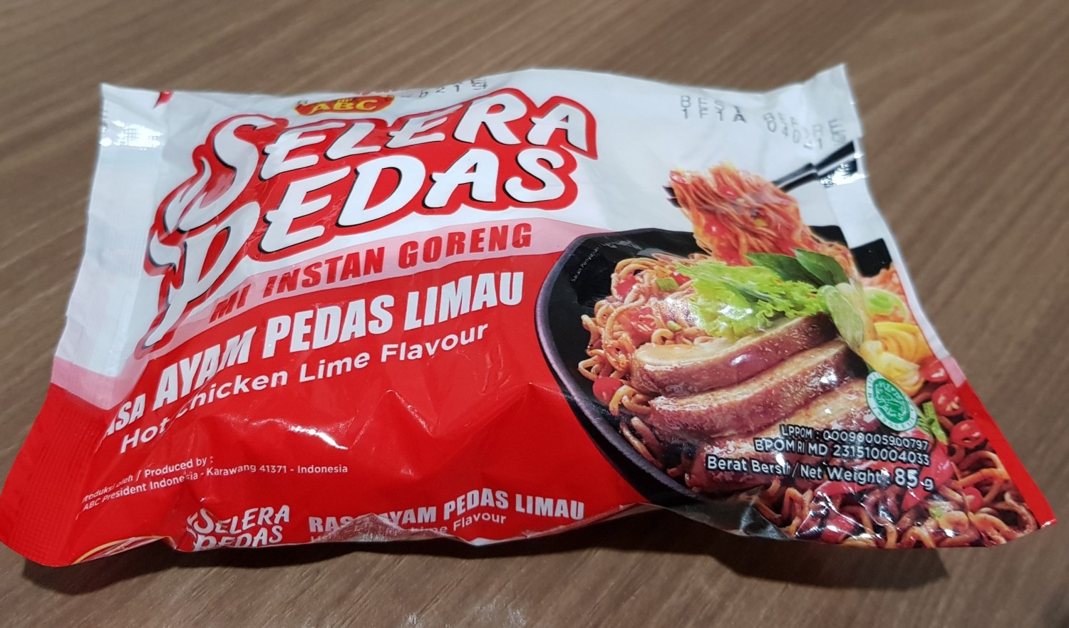 ABC Selera Pedas Rasa Ayam Pedas Limau