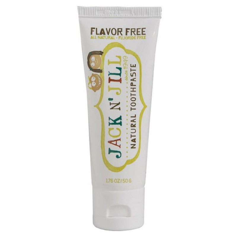 Jack N Jill Organic Toothpaste Pasta Gigi Anak 50 gr - Flavour Free