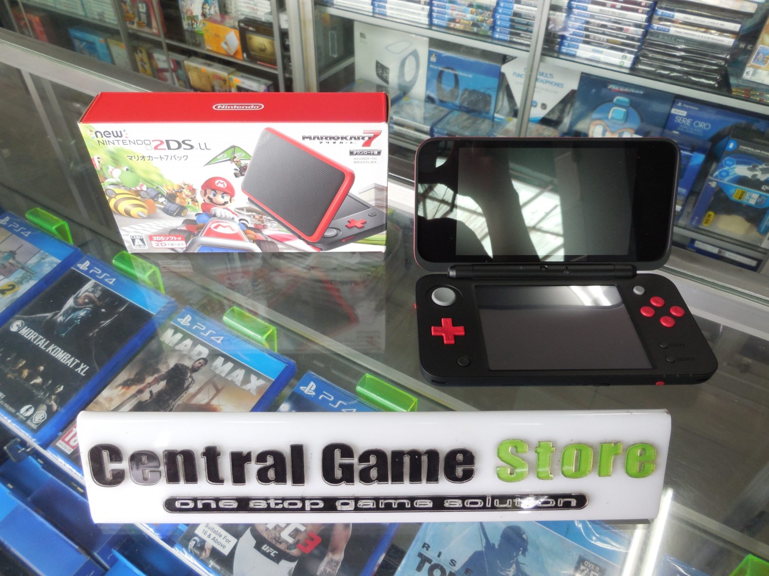 New Nintendo 2DS LL – Mario Kart 7 Pack (CFW 32GB Full Game)