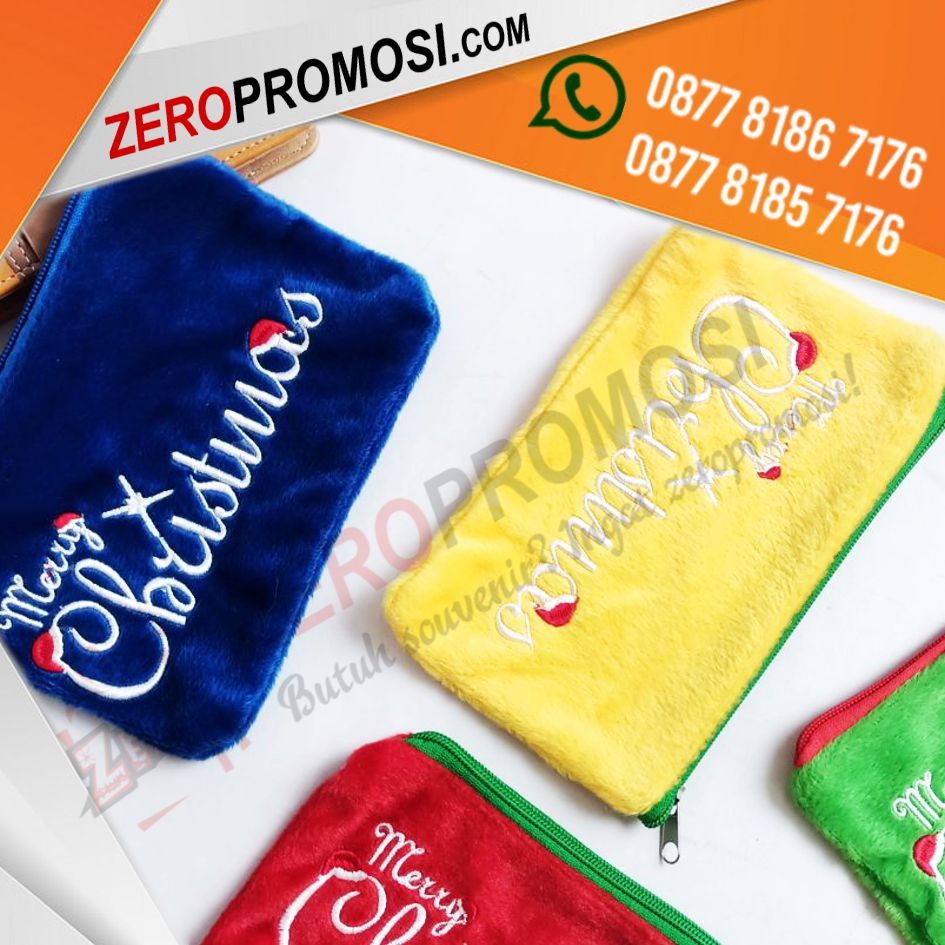 Souvenir Dompet Pouch Makeup Custom
