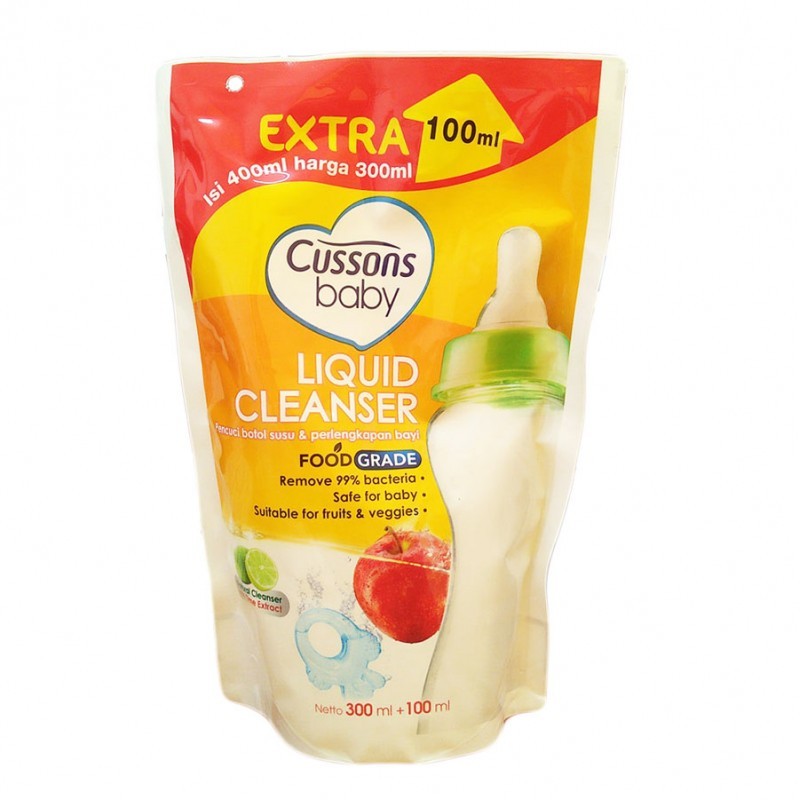 Cussons Baby Liquid Cleanser - 300+100ml